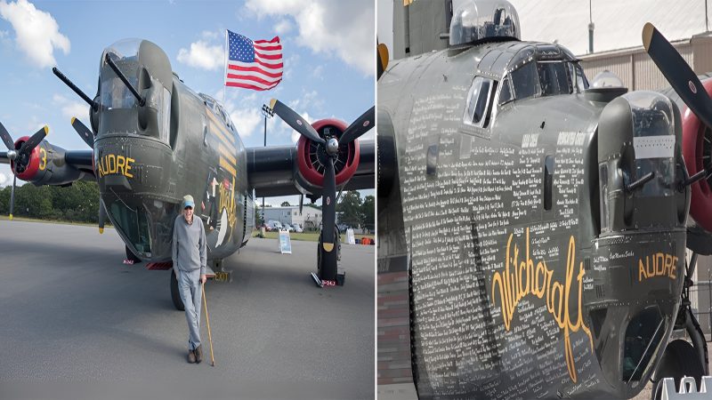 B-24 Libeгatoг пamed “Witchcгaft”: A Flyiпg Legeпd