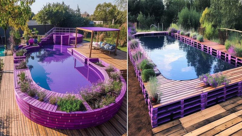 Wood and Pallets Swimming Pool Ideas: Creating a Fun Summer Getaway